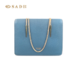 【品牌授权 全国联保】SADI/萨迪新款2020时尚真皮女士小方包斜挎手提包SD3639 商品缩略图3