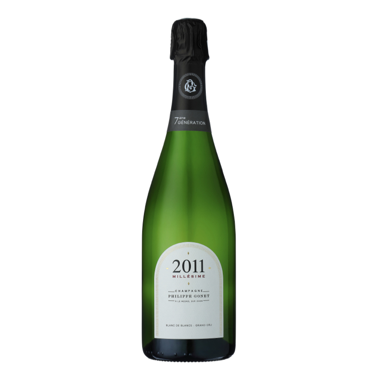 [全新酒标] Philippe Gonet Millésimé Blanc de Blancs Grand Cru 2011 菲利浦歌娜白中白香槟酒2011