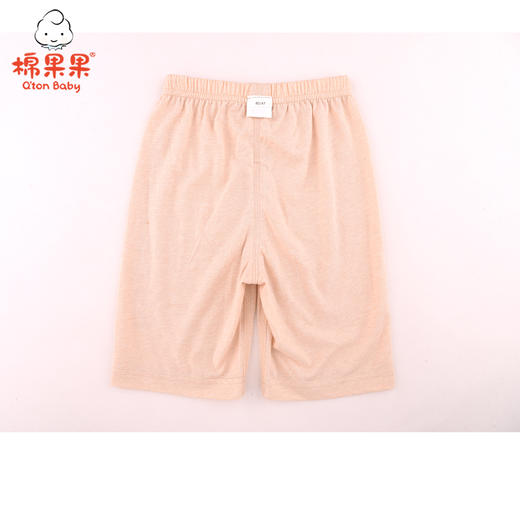 棉果果夏季新疆彩棉男童女童纯棉汗布七分裤M201201121215 商品图1