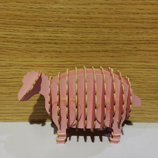 纸玩意动物系列折叠拼图礼物模型拼装创意立体 商品图4