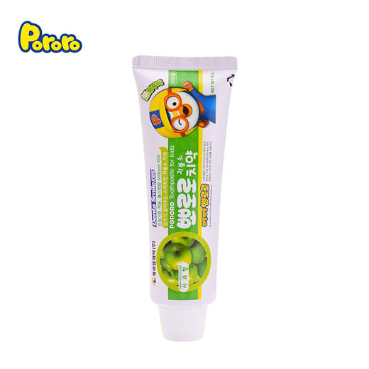韩国Pororo啵乐乐 宝露露儿童防蛀牙膏90g 商品图3