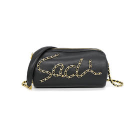 【品牌授权 全国联保】SADI/萨迪小香风菱格链条圆筒包SD6157-01-