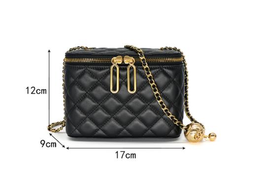 【品牌授权 全国联保】SADI/萨迪小香风菱格盒子包小方包SD6179 商品图4