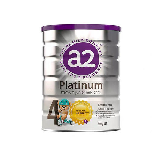 澳洲a2 Platinum白金4段适用年龄3岁以上儿童奶粉900g（不参与满赠活动）[福利品] 商品图1