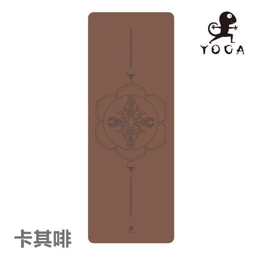 【72小时内发货】2021壁虎新款【牛气冲天瑜伽垫】橡胶5mm初学者家用双面防滑（个性定制免费刻字） 商品图8