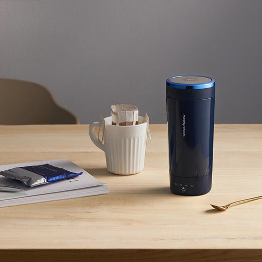 MORPHY RICHARDS摩飞电炖杯便携式烧水壶轻养杯家用小型保温加热电热烧水杯养生杯 商品图7