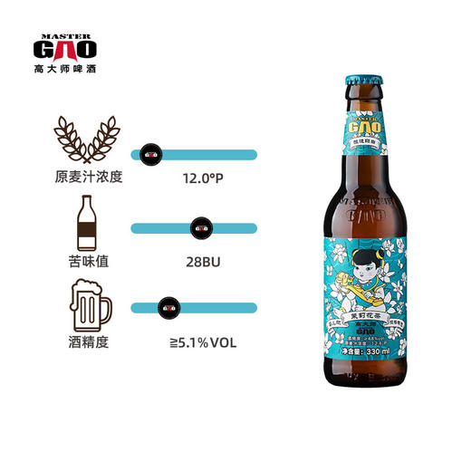 【高大师】婴儿肥茉莉花茶拉格Jasmine T-Lager*6听 商品图2