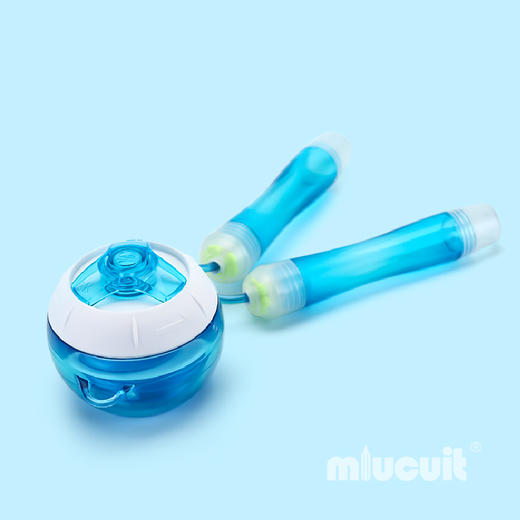 日本SONIC索尼克甜甜圈收纳盒学生高速回旋儿童护套耐磨调节跳绳 商品图4