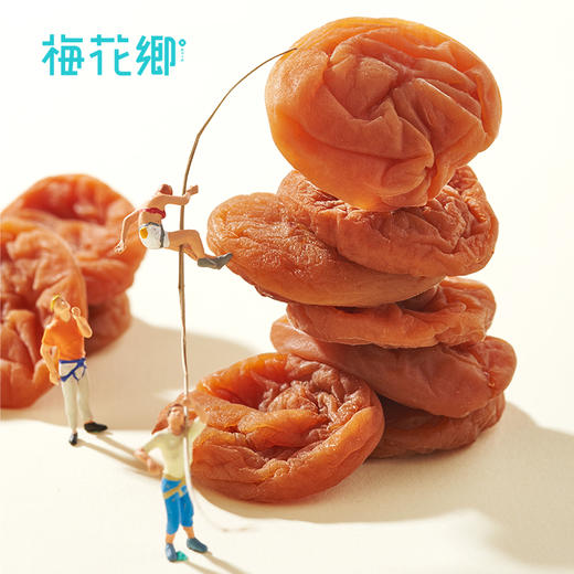 【下架，是恒融的】梅花乡日式雪花梅片日本梅饼紫苏梅片干原味无核小包装孕妇无添加 商品图1