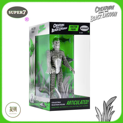 Super7 黑湖妖潭 黑白盒装版 Creature from the Black Lagoon 商品图2