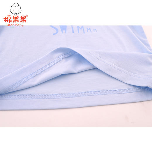 棉果果夏季新品内衣男童莫代尔套头T恤M211140421236 商品图3