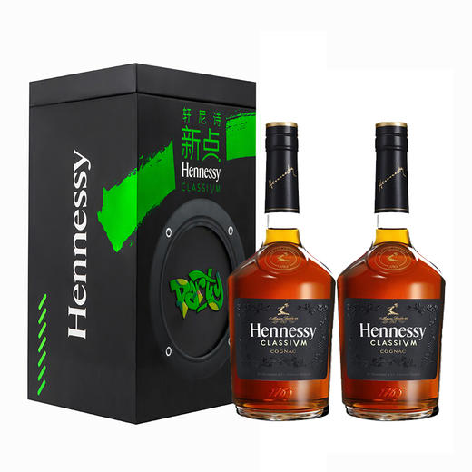轩尼诗 新点干邑白兰地派对音响特别版礼盒 700ml/1瓶/2瓶装 商品图1