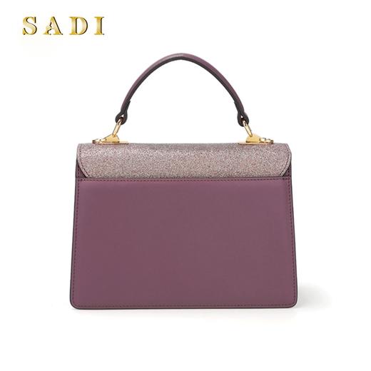 【品牌授权 全国联保】SADI/萨迪新款2020潮亮片小方包质感手提斜挎包女SD3668-18-1 商品图4