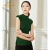 乔万尼薄款女针织衫新款爆款春季冰丝打底圆领无袖大码短款EI1M942 商品缩略图2