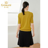 【两色可选】乔万尼早春冰丝针织衫薄款小香风设计感v领修身夏款上衣EI2M821 商品缩略图3