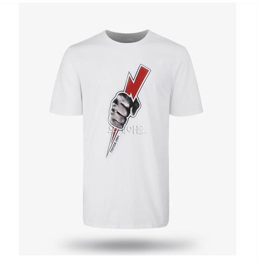 NEIL BARRETT 尼奥.贝奈特 男士闪电T恤 白色 BJT456B H593S 607 商品图0