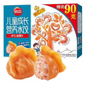 思念儿童虾仁胡萝卜水饺210g