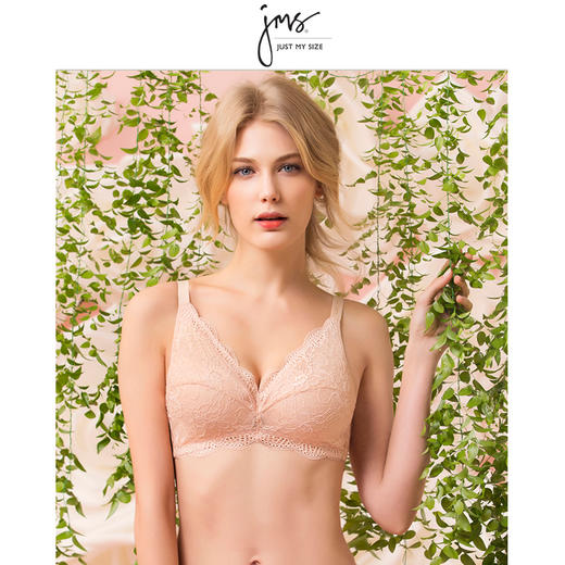 【美国品牌JUSTMYSIZE】繁花系列文胸 较小模杯 刚好包容 商品图1