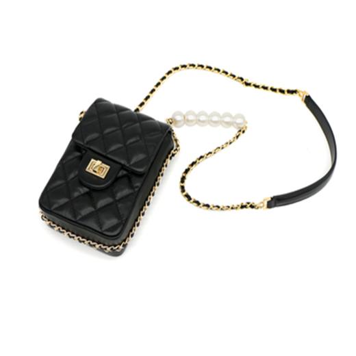 【品牌授权 全国联保】SADI/萨迪小香风菱格手机包 SDS5211-01-1 商品图6