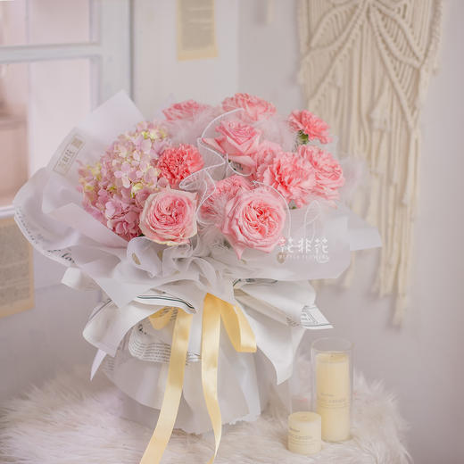 《迷雾仙境》-粉色系花束 商品图0
