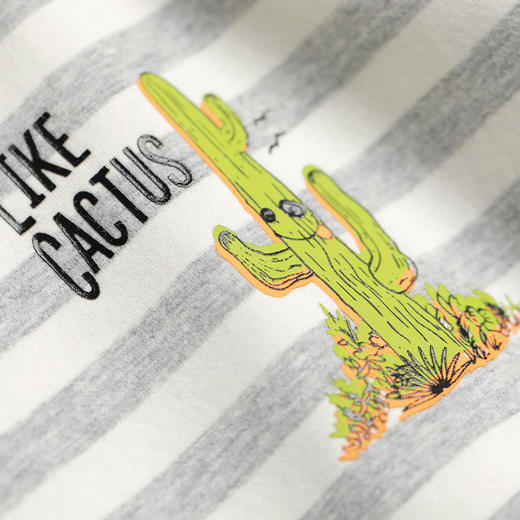 【仙人掌系列】mettekids童装条纹长袖T恤男女童春季新款打底衫内搭 商品图6