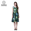 【伯妮斯茵】161S196--绿色连衣裙--长着向日葵的蔬菜园--《生命之美-梵高的花园》 商品缩略图2