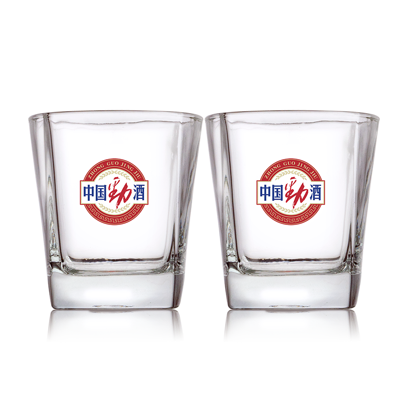 劲酒方杯一对