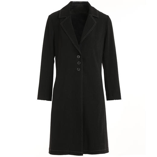 乔万尼日系风衣中长款外套女小个子大码新款春款洋气薄款EI1A906 商品图4