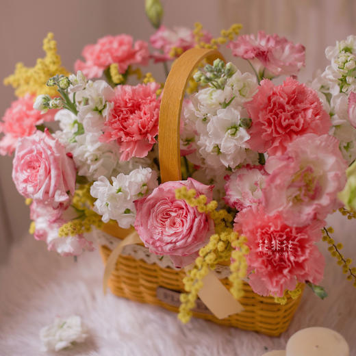 《清风微甜》-精致手提篮 商品图1