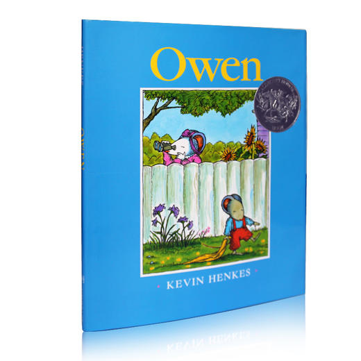 美国进口英文原版 owen 阿文的小毯子caldecott 儿童行为习惯趣味故事