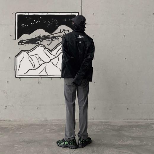 TERRAINCOGNITA马嘉祺张嘉元同款原创夹克短款金属PU皮衣宽松廓形 商品图2