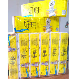 【7.9元/提  88元12提】好玥原生木浆五层卫生纸12卷800g
