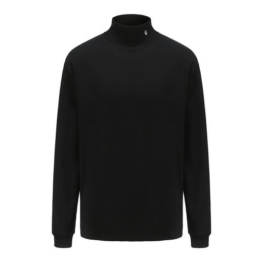 TERRAINCOGNITA2020G系列宽松廓形高领绣花打底卫衣百搭休闲男女 商品图4