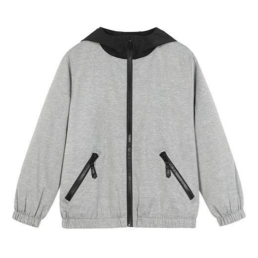 【撞色连帽夹克】mettekids童装连帽夹克开衫外套男童春季新款棒球服 商品图7