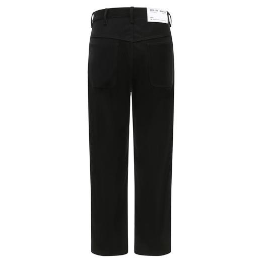 TERRAINCOGNITA2020G系列pu高质感哑光宽松百搭休闲长裤竖纹皮裤 商品图4