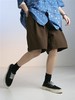 MODITEC 20SS 松紧腰打褶廓形西装短裤 立体剪裁宽松中裤 商品缩略图3
