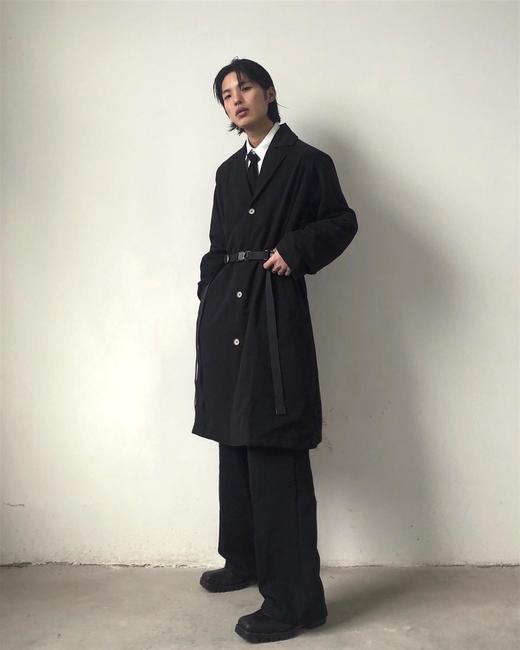 TERRAINCOGNITA20AW宽松廓形质感百搭西装大衣中长款风衣男女2.0 商品图1