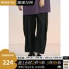 MODITEC 20SS松紧腰立体剪裁休闲九分西裤垂坠宽松夏装新款阔腿裤 商品缩略图0