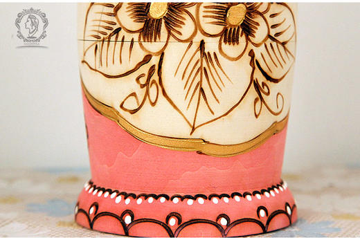 俄罗斯套娃-10层-金色城堡 商品图3