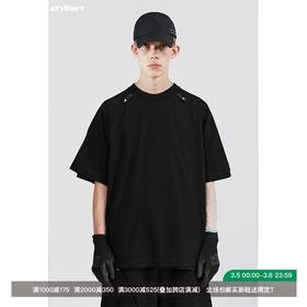 ATTEMPT SS21 十四巧板分割元素T恤原创分割宽松薄款半袖休闲T恤