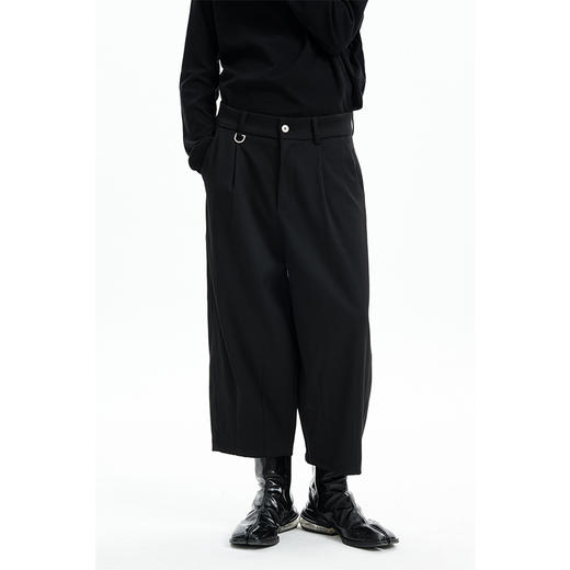 TERRAINCOGNITA2020G系列新款宽松休闲垂感九分西裤百搭男女同款 商品图1