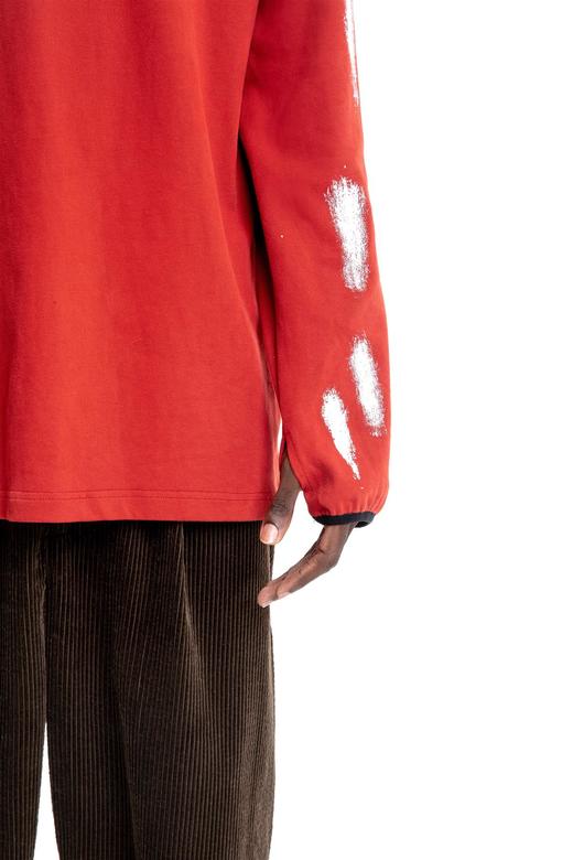 TERRA INCOGNITA 19AW2019新款手工刷漆质感刺绣套头卫衣秋冬男女 商品图2