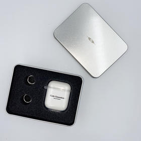 TERRA INCOGNITA 20SSAirpods简约字母印花透明保护套壳男女同款