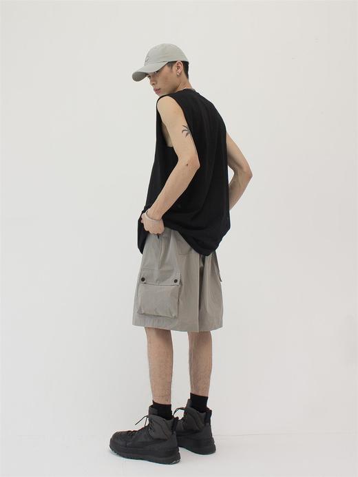 49PERCENT(49%) 原创设计3色圆领基础可调节下摆背心 商品图3