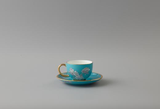 水墨牡丹2头咖啡杯 商品图1