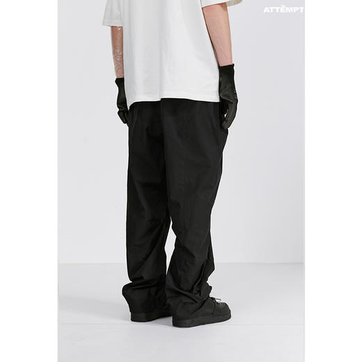 ATTEMPT SS21 结构前倾直线捏褶长裤潮牌立体垂直感堆叠休闲裤 商品图1