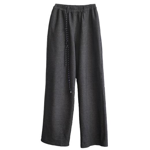 49percent 原创设计男女休闲条纹垂感阔腿裤 商品图4