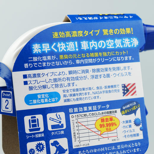 Prostaff专业大师 C-60车内除菌消臭喷雾 商品图4