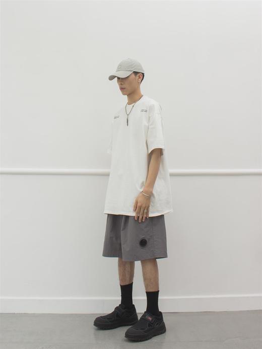 49PERCENT(49%) 20SS 白色专辑改良设计短袖 商品图3