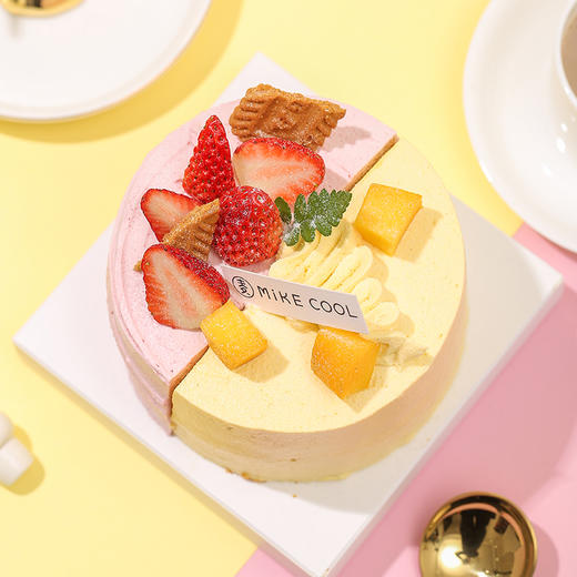 女神双拼5#蛋糕（立减10元）3.8号~3.10号到店自提。所有门店都可自提（卡券） 商品图1